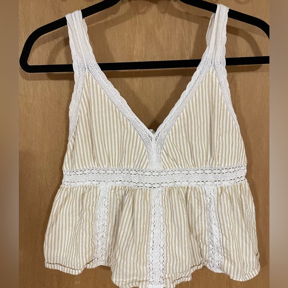 American Eagle Outfitters Tops - #37- AMERICAN EAGLE- peasant tank top